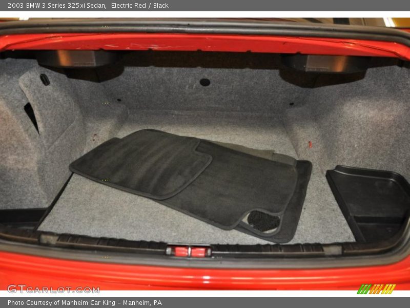 Electric Red / Black 2003 BMW 3 Series 325xi Sedan