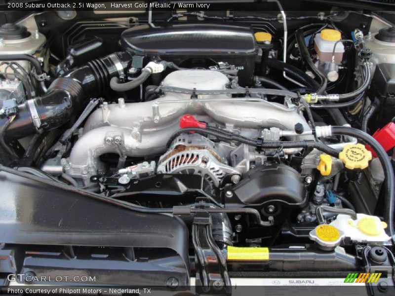 Harvest Gold Metallic / Warm Ivory 2008 Subaru Outback 2.5i Wagon