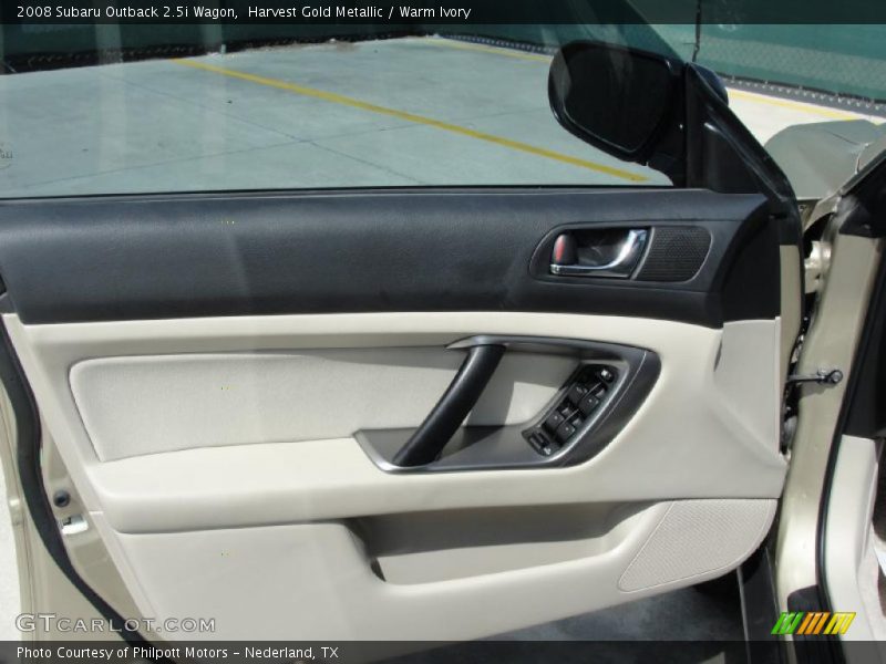 Harvest Gold Metallic / Warm Ivory 2008 Subaru Outback 2.5i Wagon