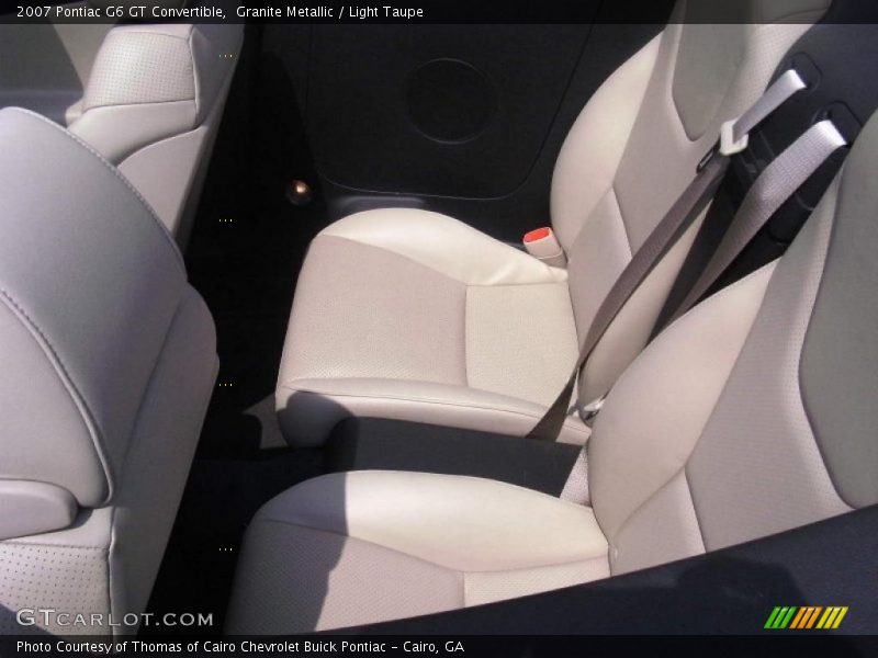 Granite Metallic / Light Taupe 2007 Pontiac G6 GT Convertible
