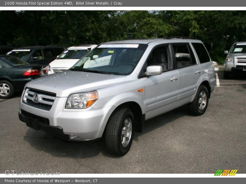 Billet Silver Metallic / Gray 2008 Honda Pilot Special Edition 4WD