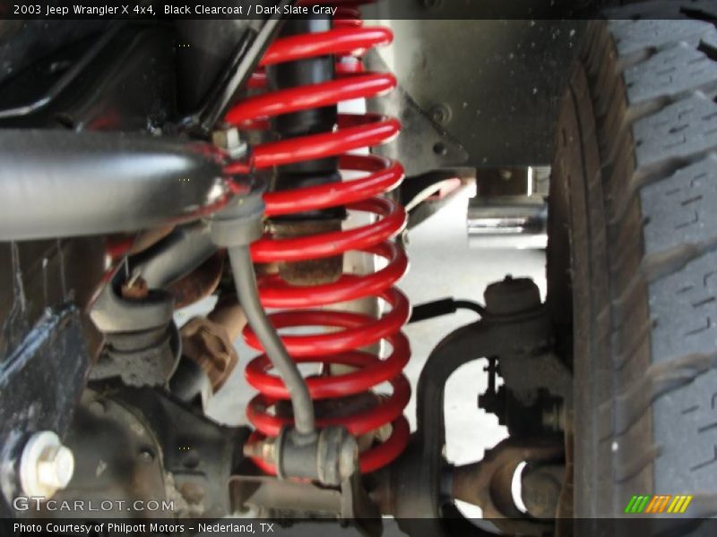 Black Clearcoat / Dark Slate Gray 2003 Jeep Wrangler X 4x4