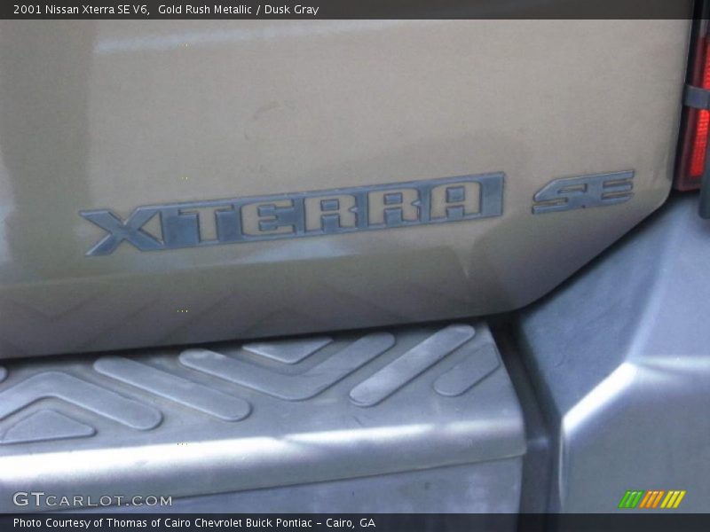 Gold Rush Metallic / Dusk Gray 2001 Nissan Xterra SE V6