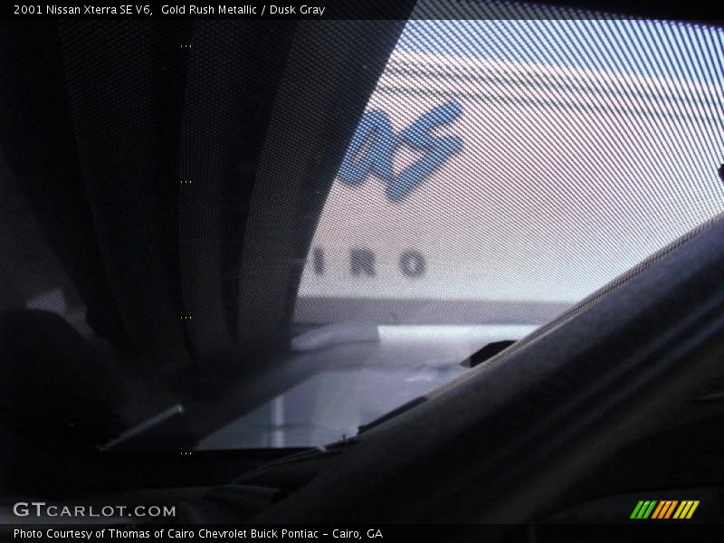 Gold Rush Metallic / Dusk Gray 2001 Nissan Xterra SE V6