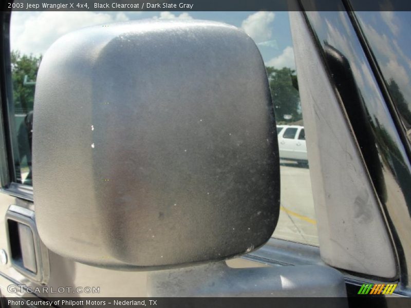 Black Clearcoat / Dark Slate Gray 2003 Jeep Wrangler X 4x4