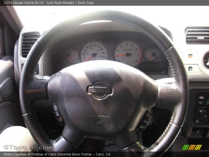 Gold Rush Metallic / Dusk Gray 2001 Nissan Xterra SE V6