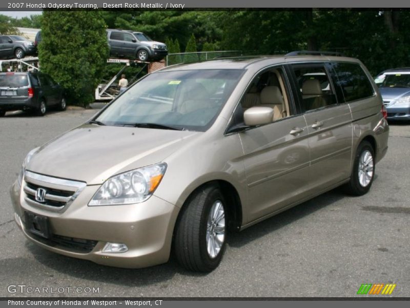 Desert Rock Metallic / Ivory 2007 Honda Odyssey Touring