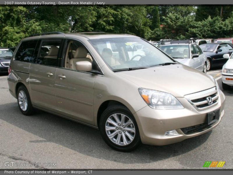 Desert Rock Metallic / Ivory 2007 Honda Odyssey Touring