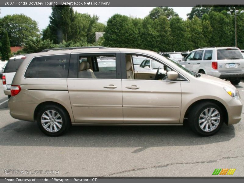 Desert Rock Metallic / Ivory 2007 Honda Odyssey Touring