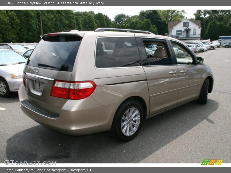 Desert Rock Metallic / Ivory 2007 Honda Odyssey Touring