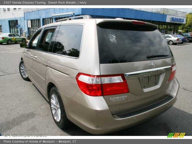 Desert Rock Metallic / Ivory 2007 Honda Odyssey Touring