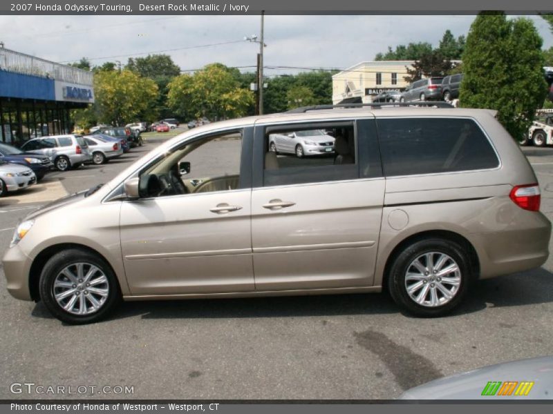 Desert Rock Metallic / Ivory 2007 Honda Odyssey Touring