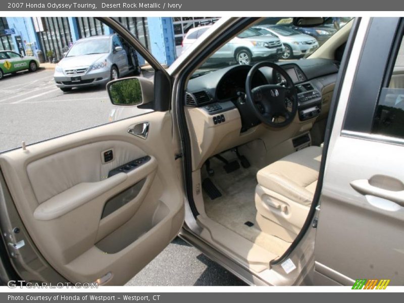Desert Rock Metallic / Ivory 2007 Honda Odyssey Touring