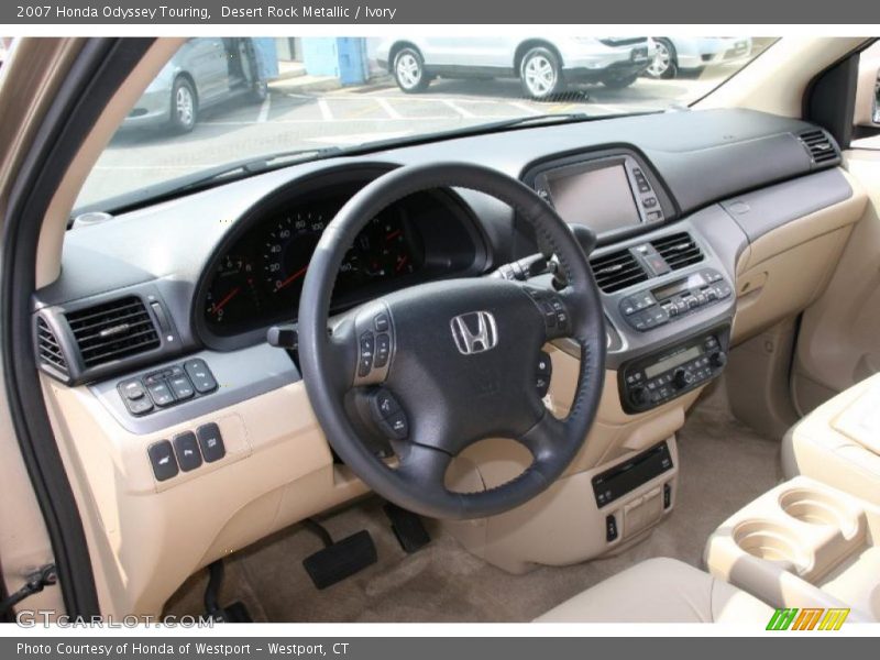 Desert Rock Metallic / Ivory 2007 Honda Odyssey Touring