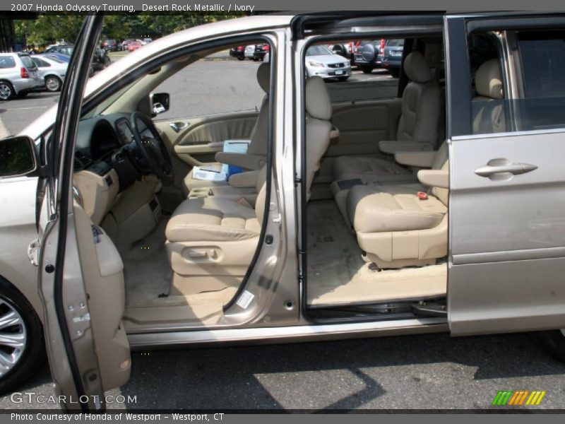 Desert Rock Metallic / Ivory 2007 Honda Odyssey Touring