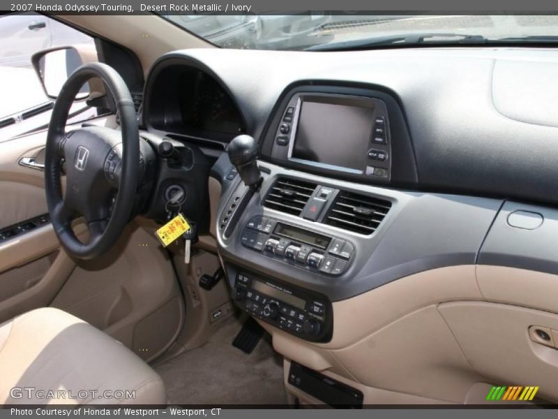 Desert Rock Metallic / Ivory 2007 Honda Odyssey Touring