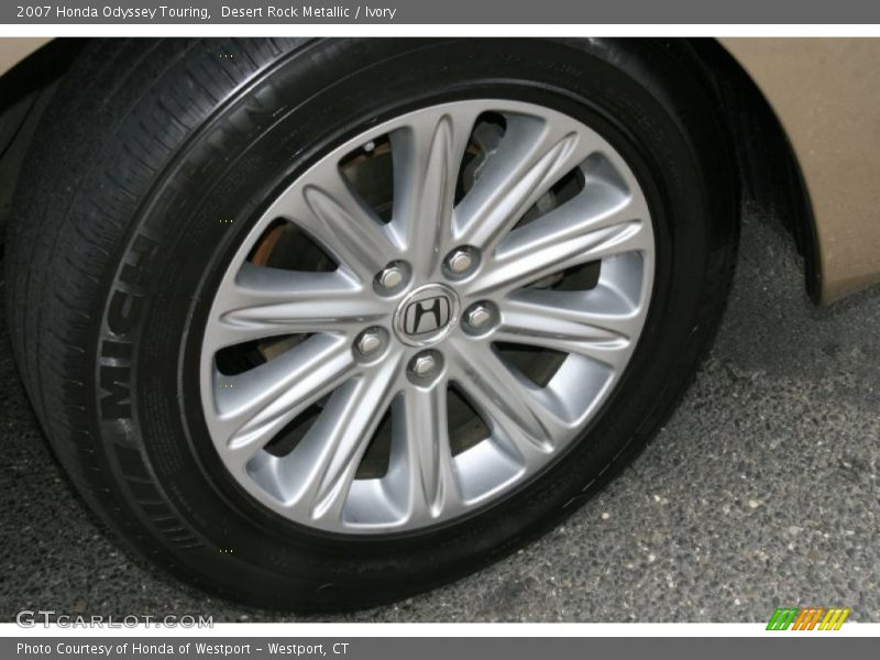Desert Rock Metallic / Ivory 2007 Honda Odyssey Touring