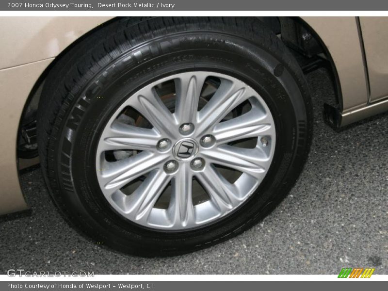 Desert Rock Metallic / Ivory 2007 Honda Odyssey Touring