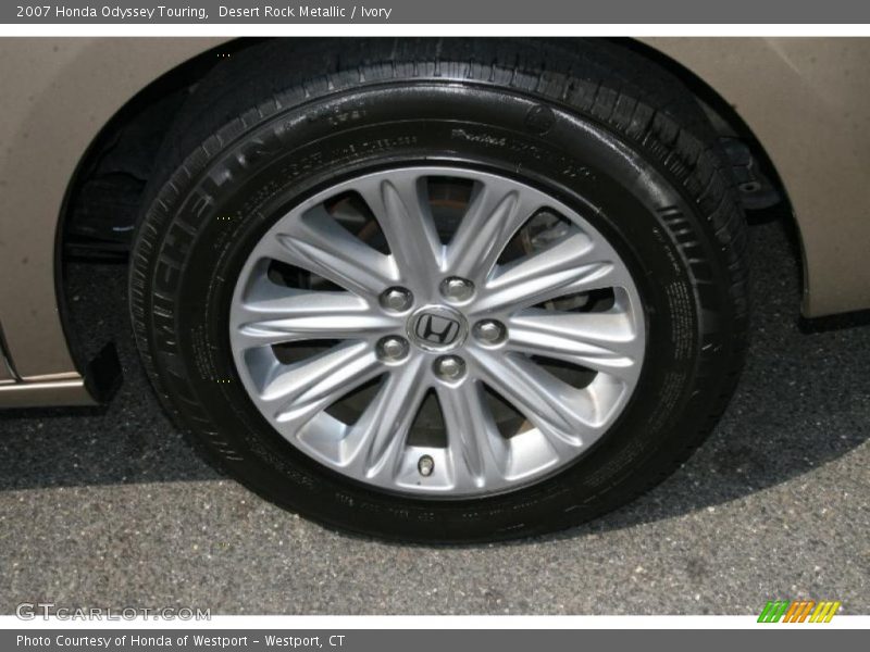 Desert Rock Metallic / Ivory 2007 Honda Odyssey Touring