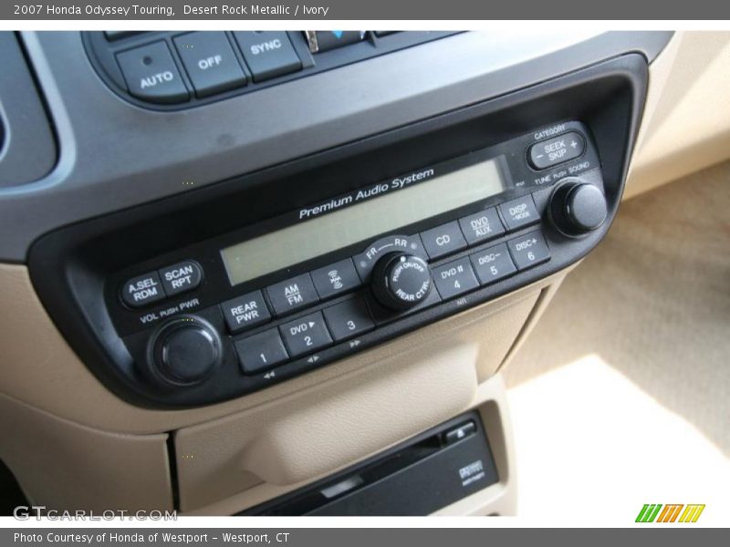 Desert Rock Metallic / Ivory 2007 Honda Odyssey Touring
