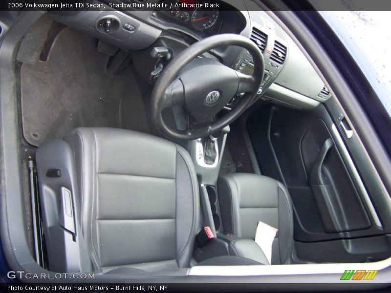 Shadow Blue Metallic / Anthracite Black 2006 Volkswagen Jetta TDI Sedan
