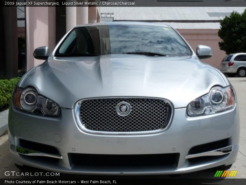 Liquid Silver Metallic / Charcoal/Charcoal 2009 Jaguar XF Supercharged