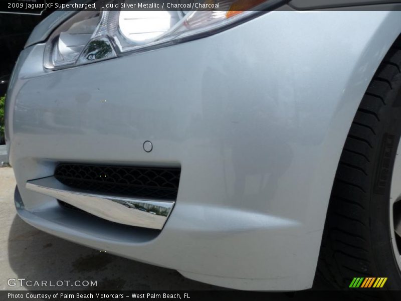 Liquid Silver Metallic / Charcoal/Charcoal 2009 Jaguar XF Supercharged