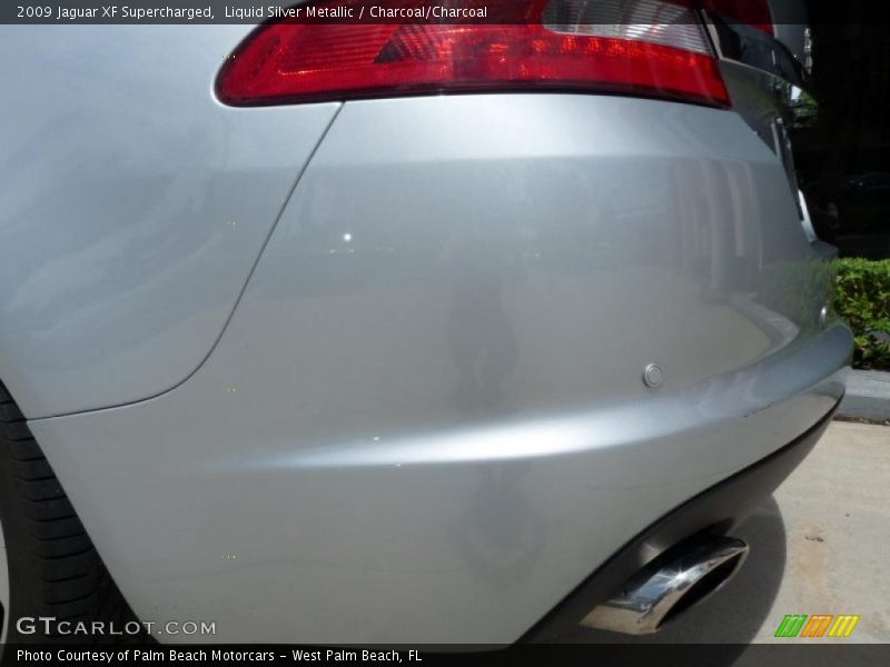 Liquid Silver Metallic / Charcoal/Charcoal 2009 Jaguar XF Supercharged