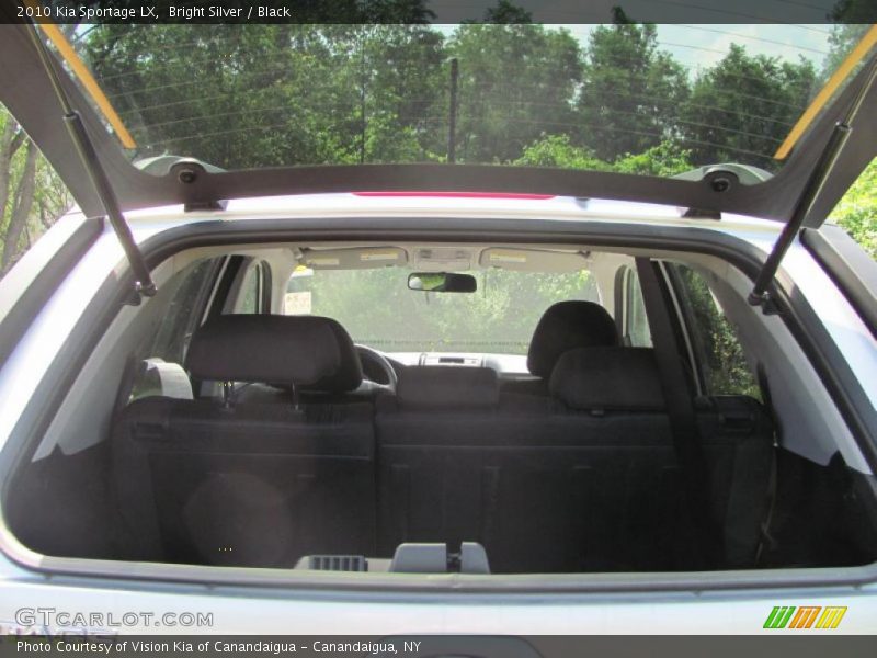 Bright Silver / Black 2010 Kia Sportage LX