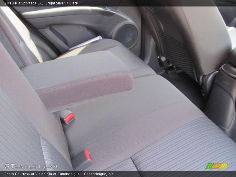 Bright Silver / Black 2010 Kia Sportage LX