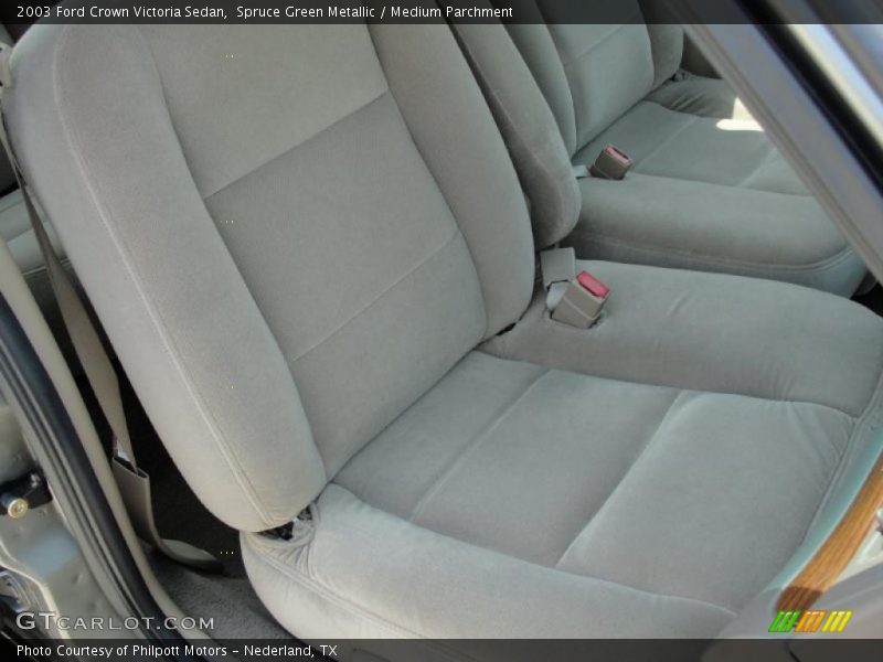 Spruce Green Metallic / Medium Parchment 2003 Ford Crown Victoria Sedan