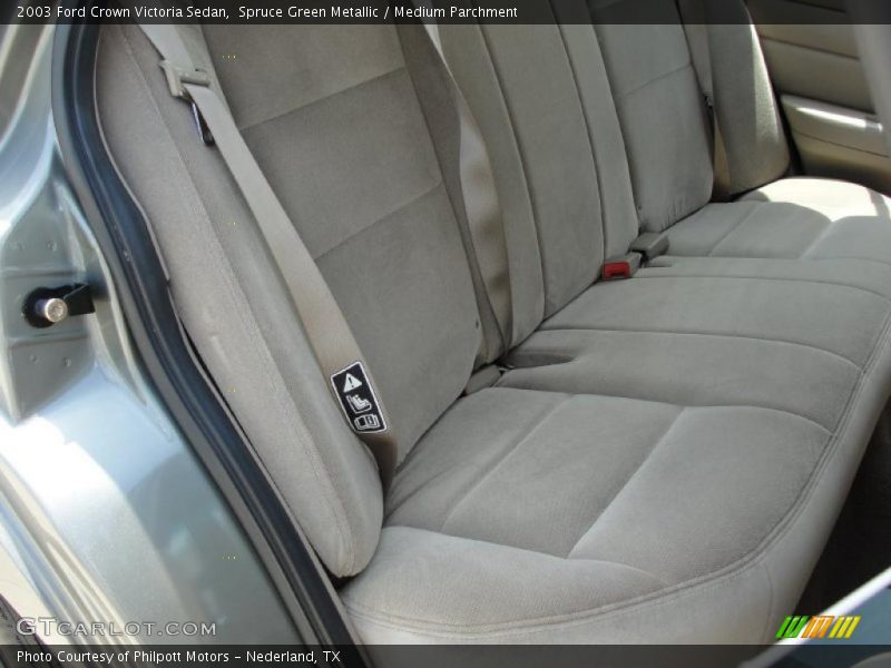 Spruce Green Metallic / Medium Parchment 2003 Ford Crown Victoria Sedan