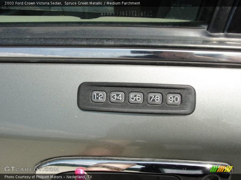 Spruce Green Metallic / Medium Parchment 2003 Ford Crown Victoria Sedan
