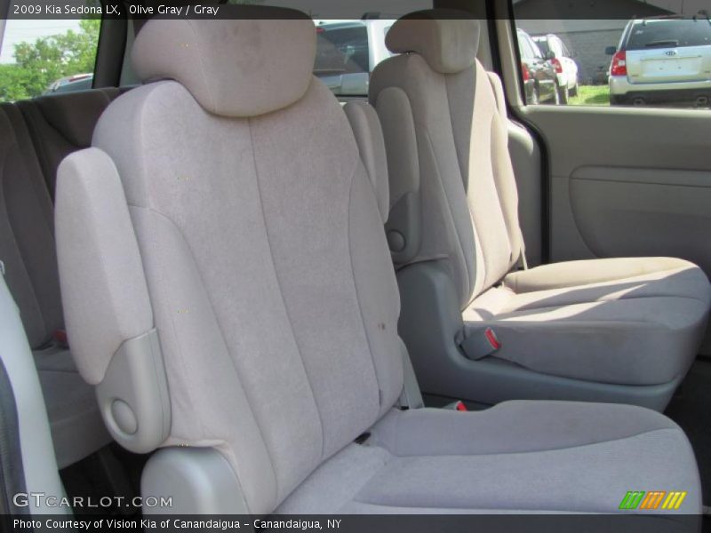 Olive Gray / Gray 2009 Kia Sedona LX
