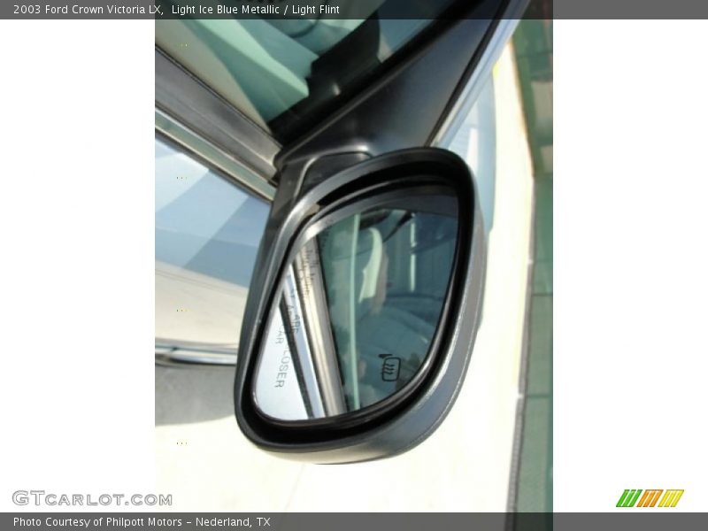 Light Ice Blue Metallic / Light Flint 2003 Ford Crown Victoria LX