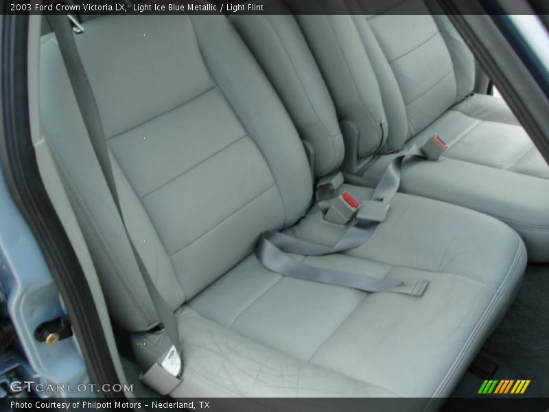 Light Ice Blue Metallic / Light Flint 2003 Ford Crown Victoria LX