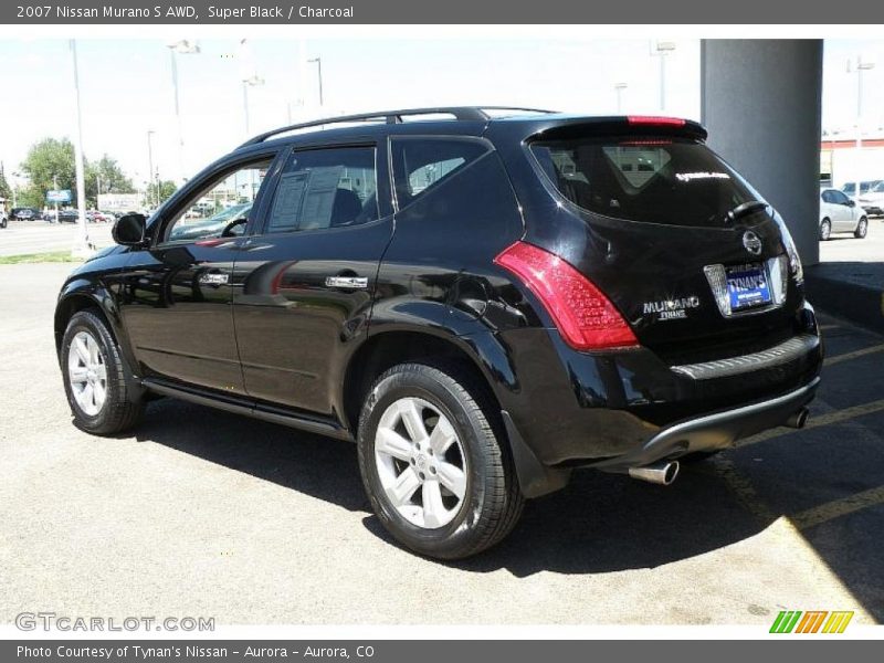 Super Black / Charcoal 2007 Nissan Murano S AWD