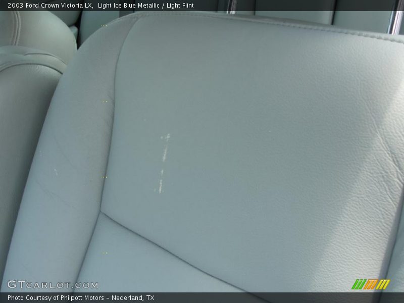 Light Ice Blue Metallic / Light Flint 2003 Ford Crown Victoria LX
