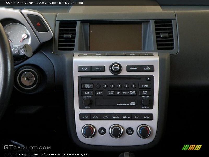 Super Black / Charcoal 2007 Nissan Murano S AWD