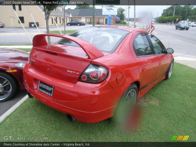 Flame Red / Dark Slate Gray 2003 Dodge Neon SRT-4