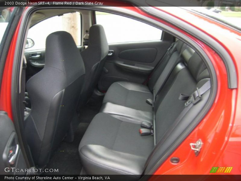 Flame Red / Dark Slate Gray 2003 Dodge Neon SRT-4