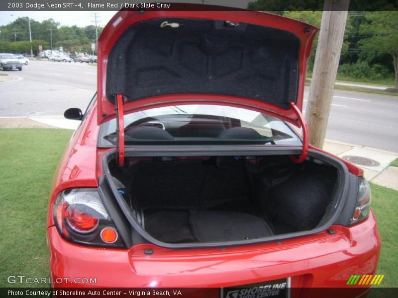 Flame Red / Dark Slate Gray 2003 Dodge Neon SRT-4