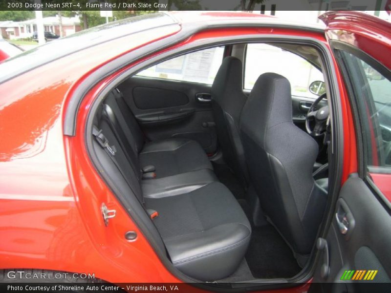 Flame Red / Dark Slate Gray 2003 Dodge Neon SRT-4