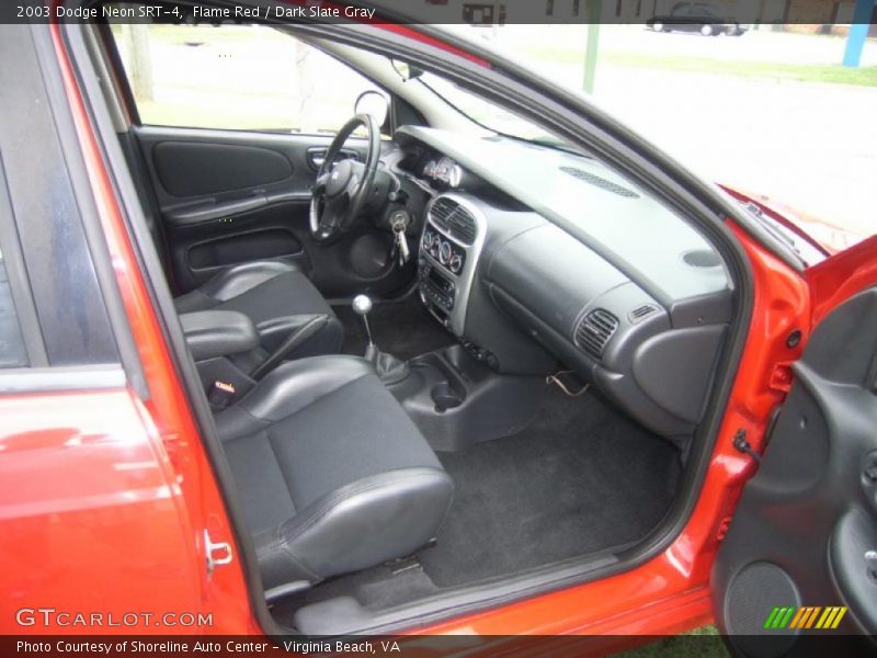 Flame Red / Dark Slate Gray 2003 Dodge Neon SRT-4