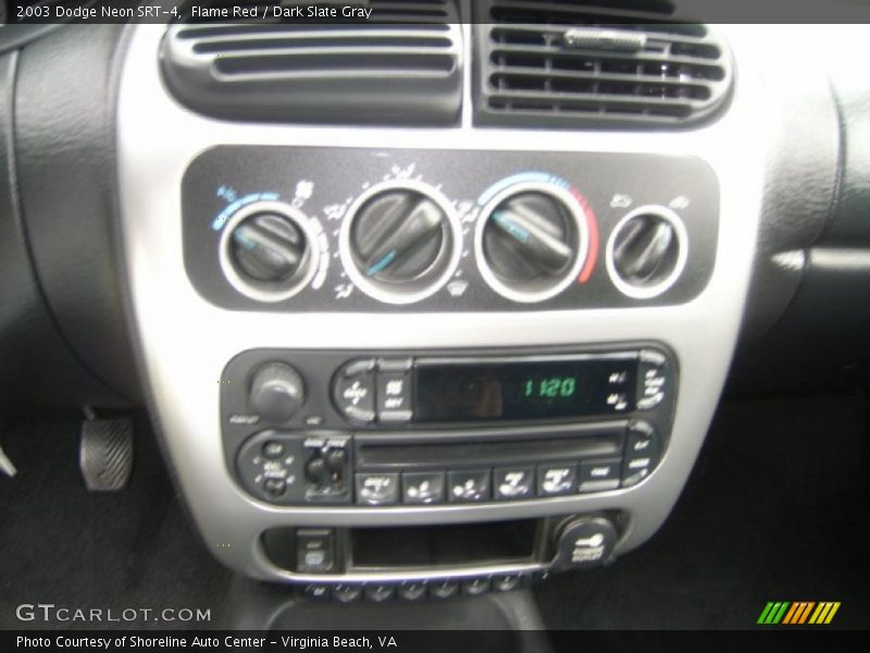 Flame Red / Dark Slate Gray 2003 Dodge Neon SRT-4