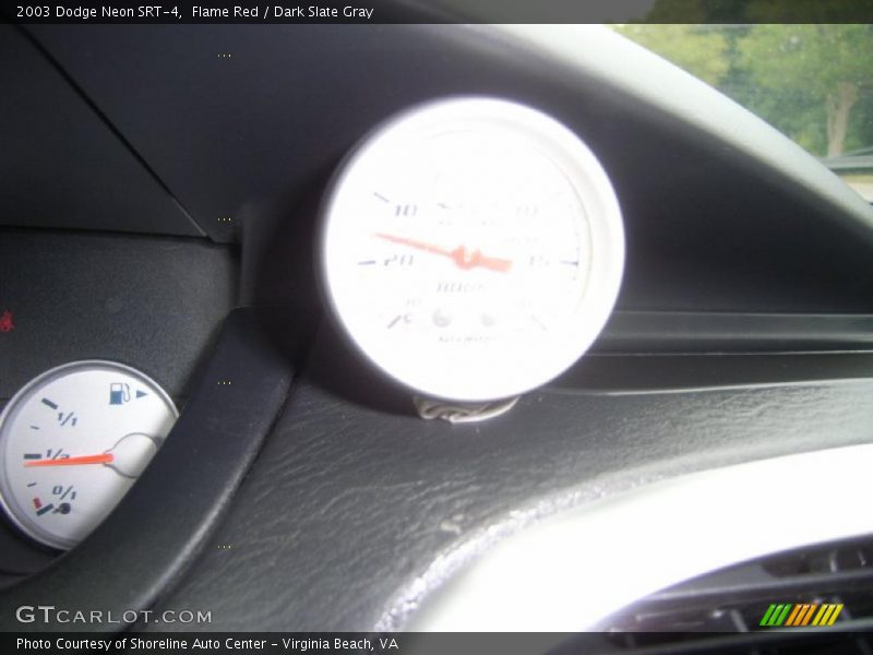 Flame Red / Dark Slate Gray 2003 Dodge Neon SRT-4