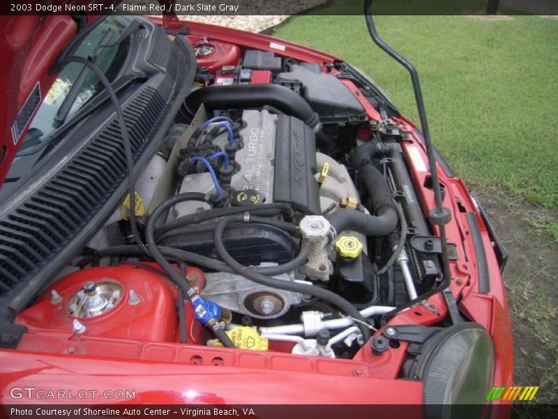 Flame Red / Dark Slate Gray 2003 Dodge Neon SRT-4