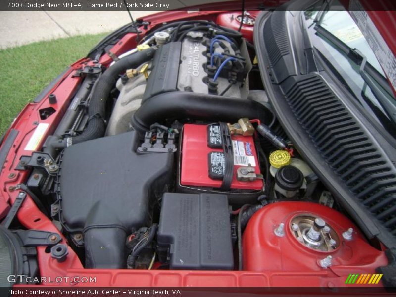 Flame Red / Dark Slate Gray 2003 Dodge Neon SRT-4