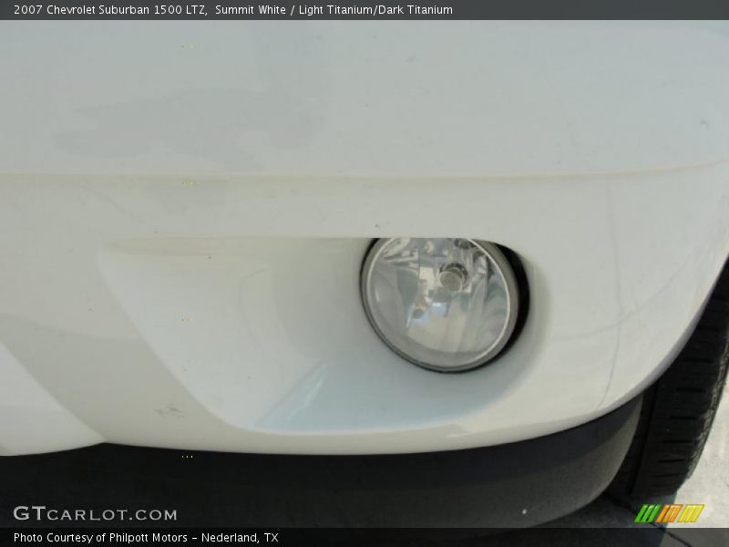 Summit White / Light Titanium/Dark Titanium 2007 Chevrolet Suburban 1500 LTZ