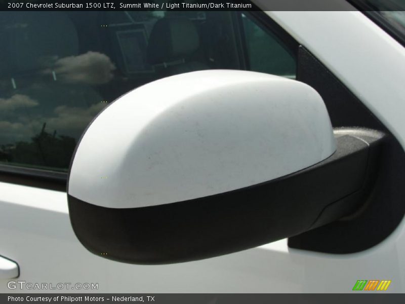 Summit White / Light Titanium/Dark Titanium 2007 Chevrolet Suburban 1500 LTZ